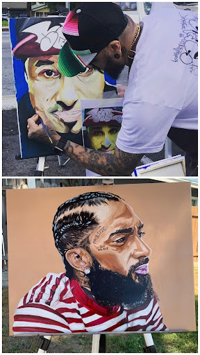 Chris Najar Painting 2